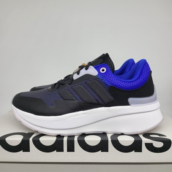 adidas Shoes - New adidas Znchill Lightmotion+ 'Black Blue White' Women's Running Shoes Size 7